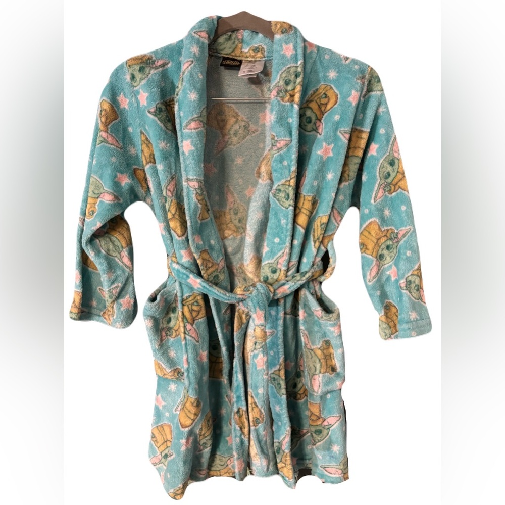 Star Wars girls baby yoda robe size 7/8